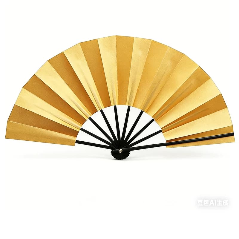 Bat Fan Hanfu Qipao Photography Prop Fan Dance Runway Special Folding Fan Hefeng Solid Color Folding Fan Cosplay Summer Portable