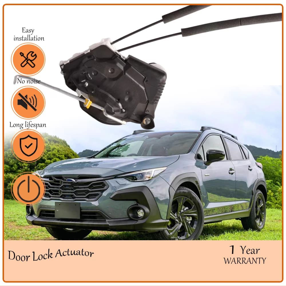 Front L/R Door Lock Actuator Fit Subaru WRX STI 15-20 XV Crosstrek 13-15 High Spec With Pull Cable oe 61032VA111,61032VA100