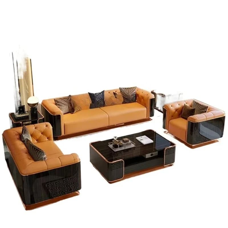 Furniture design living room sofa recliner key sofa corner set home luxury sofa