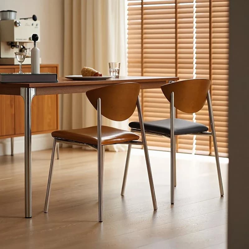 Ergonomic Dining Chairs Luxury Italian Qualit Nordic Style Dining Chair Cute Simple Sedie Sala Da Pranzo Restaurant Furniture ﻿