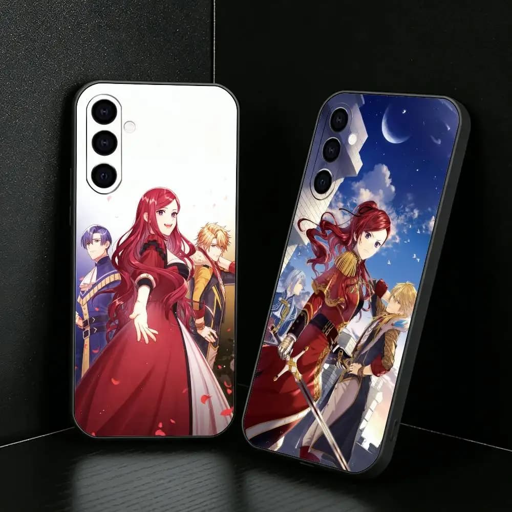 Anime The H-Heretical Last Boss Q-Queen Phone Case For Samsung Galaxy A73,A72,A71,A70,A52,A51 Others Soft Black Cover