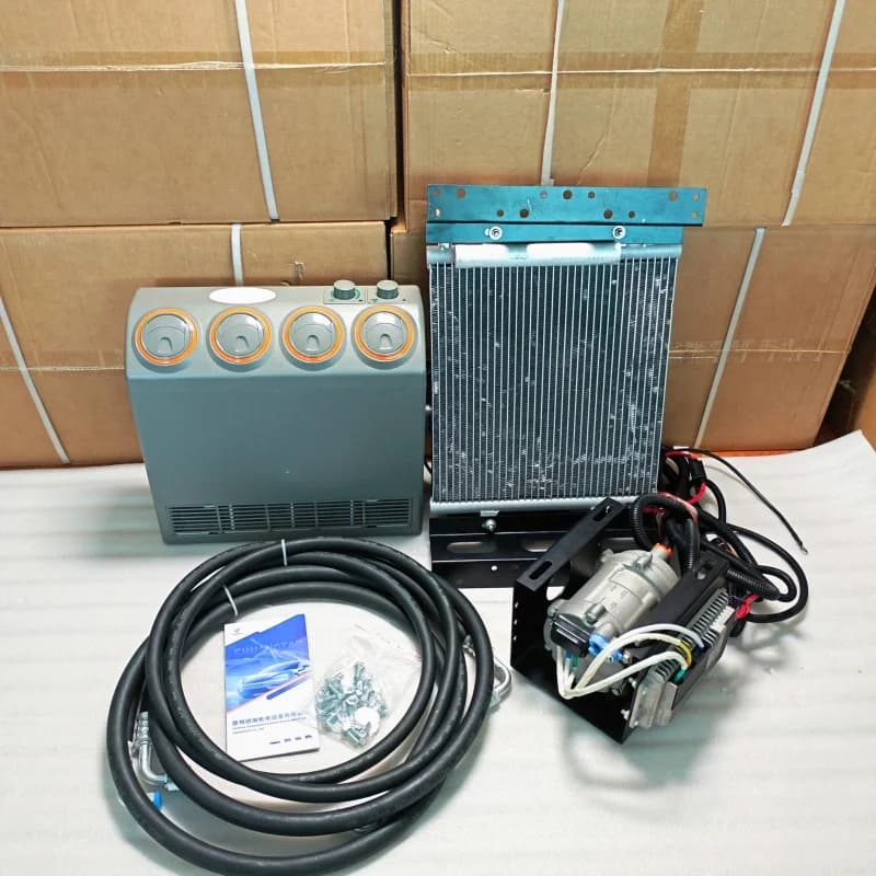 Electric Parking Air Conditioner Truck and Van Electric Crane Cabin Hidden Rv Parking Minivans air Conditioner for Truck