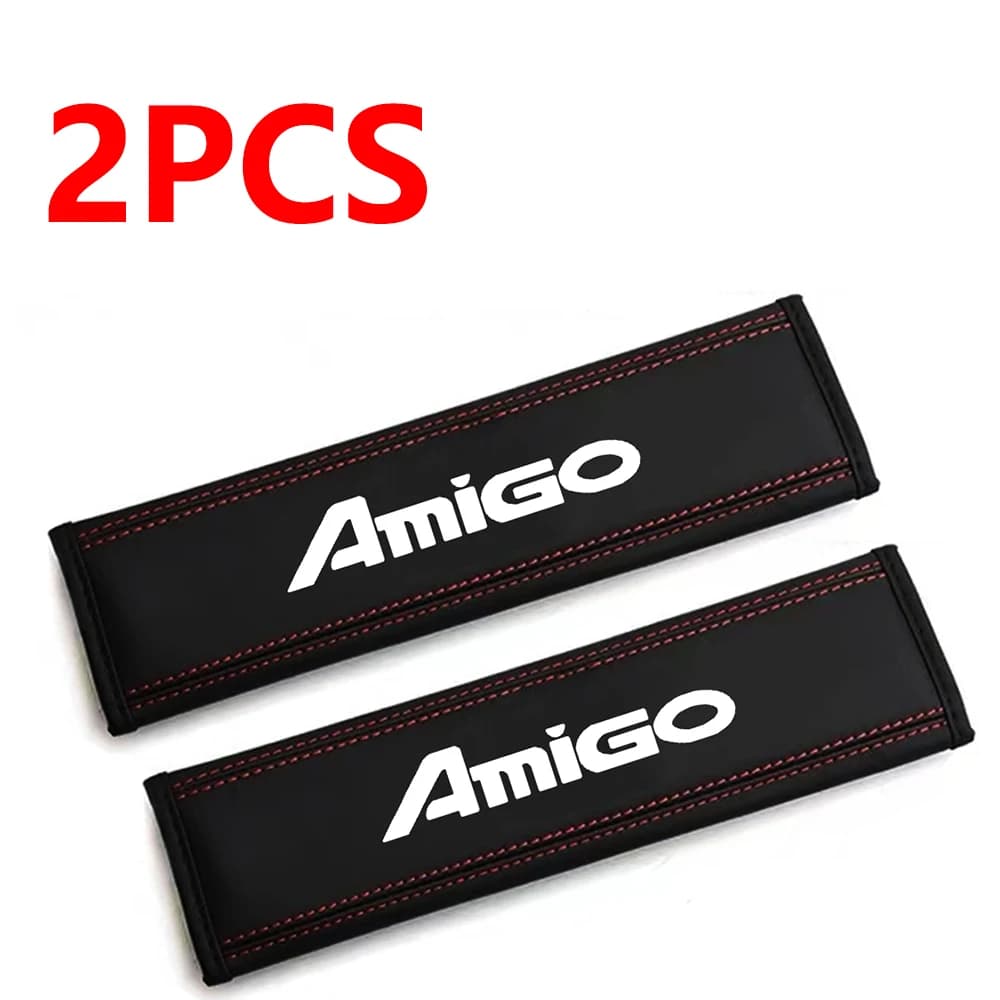 2PCS High Quality Car Seat Belt Protection Shoulder Pad Cover For ISUZU AMIGO ASCENDER ASCENDER MUX