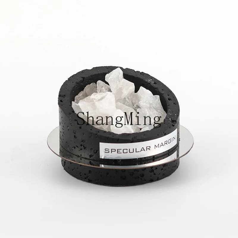 DSA modern light luxury creative advanced sense imitation travertine aromatherapy ornament spar diffuser model  hotel decoration