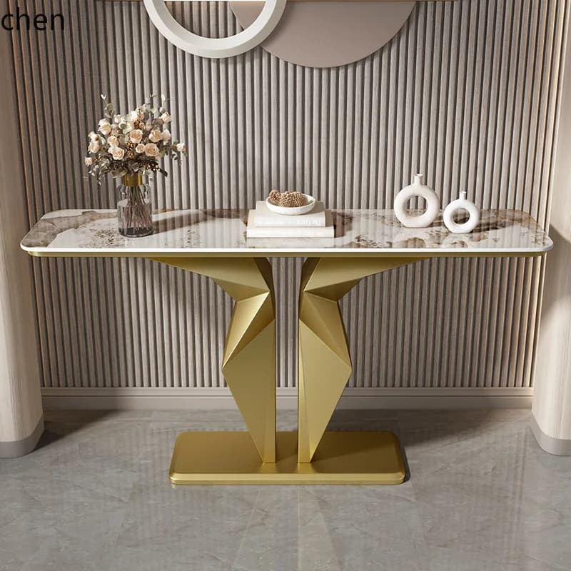 HYS  Entryway Table Ultra Narrow Entryway Cabinet Simple Modern Entryway Console