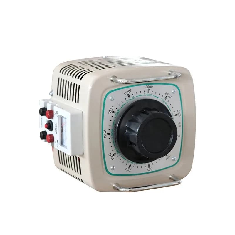 Variac Single Phase AC Analog Meter 2-1K Regulator Automatic Power Voltage Regulators with Display