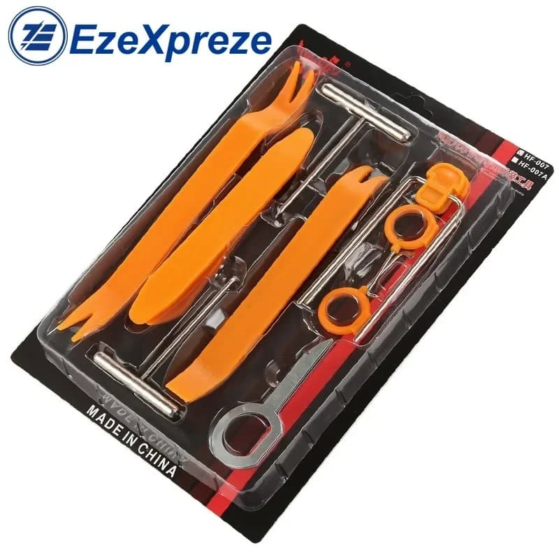 12pcs/set Car Radio Door Clip Panel Trim Dash Audio Removal Open Installer Pry Tool for Auto Vehicle for BMW Audio Removal Pry