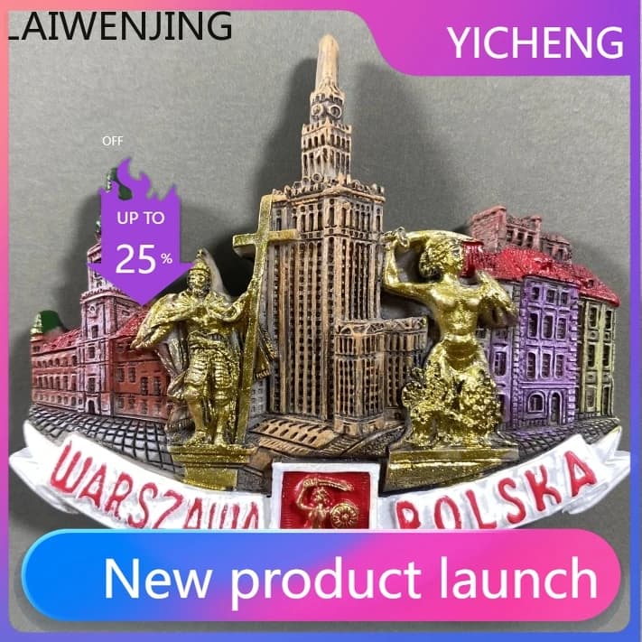 LYY  Landmark Building Tourist Souvenir Creative 3D Fridge Magnet Gift