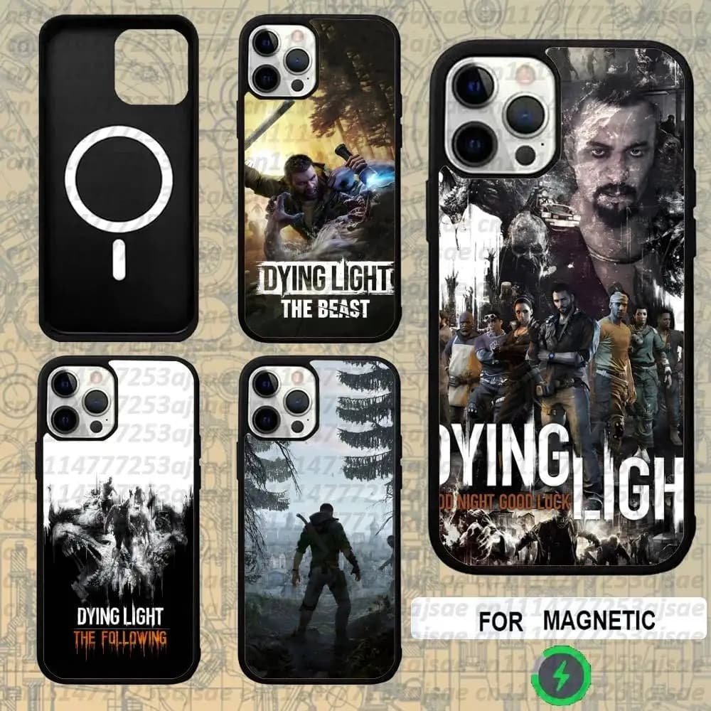 D-Dying L-Light The Beast For Magsafe Wireless Charger Case For iPhone 18,15,16,17,13,14,11,12,Pro,Max,Plus,E,Air,Mini