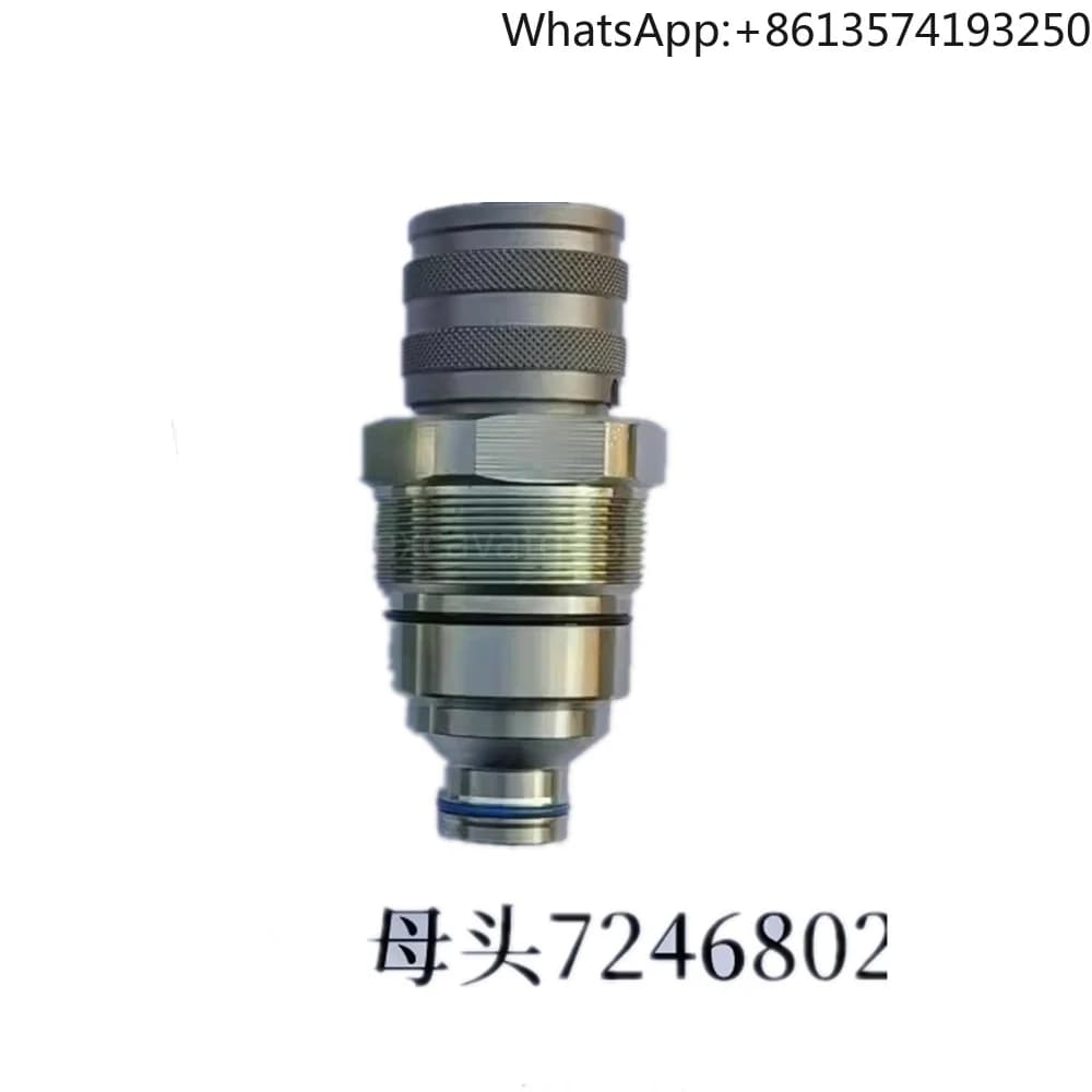7246802 7246799 Parts For skid steer loader quick connector Pressure Test Hose Connector Hydraulic Pump Test Connector