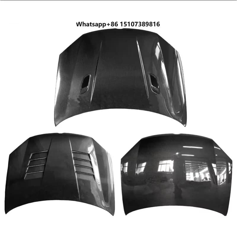 CARBON FIBER ENGINE COVER FRONT BONNETS HOOD for GOLF  MK5
