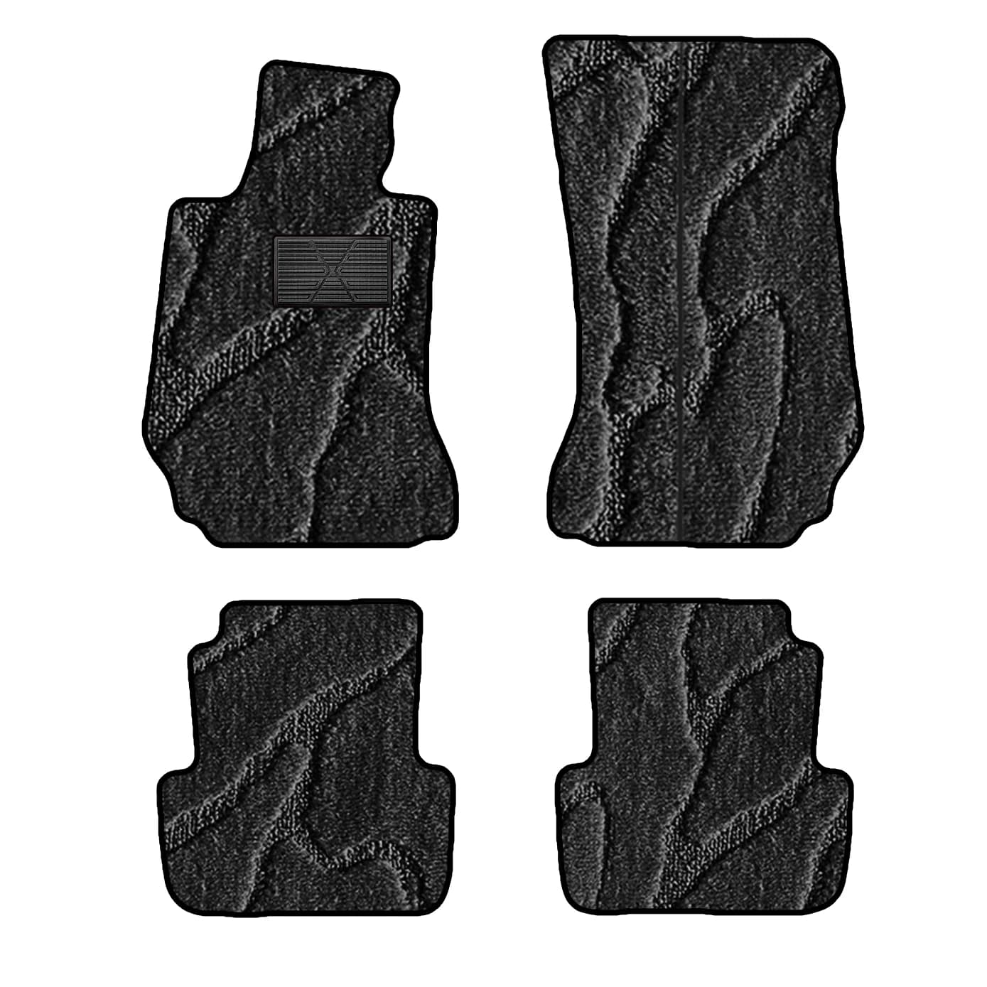 Car Floor Mats Waterproof Non-Slip For Mercede-Benz E-Class C207 Coupe 2009-2016 Car-Specific Fit Car Mat Interior Accessories