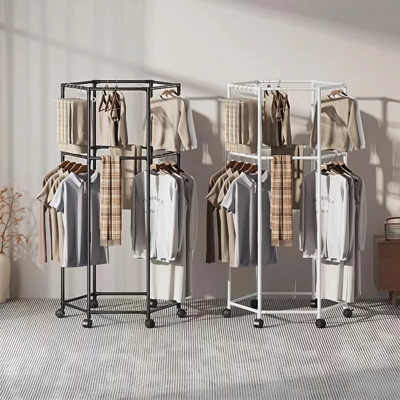 Rack Entrance Clothes Stand Vintage Hallway Storage Wall Clothes Stand Rails Hanger Mueble Recibidor De Entrada Home Furniture