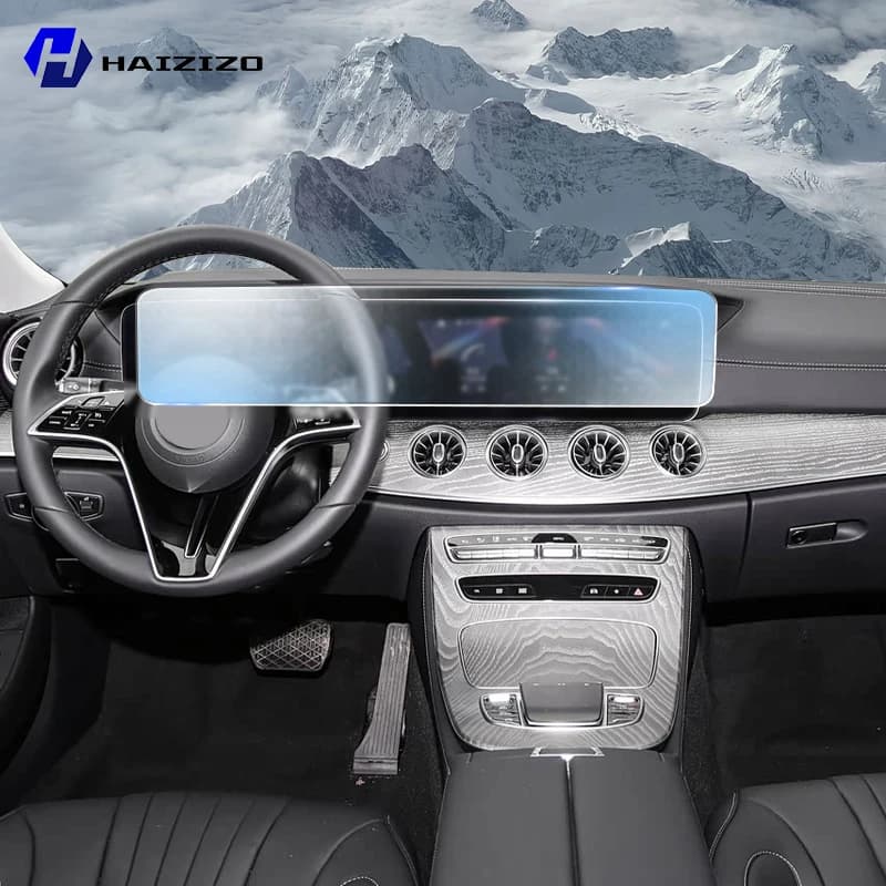 For Mercedes-Benz CLS C257 2018-2025 LCD Screen Anti fingerprint Matte TPU film Car navigation screen protector film Accessories