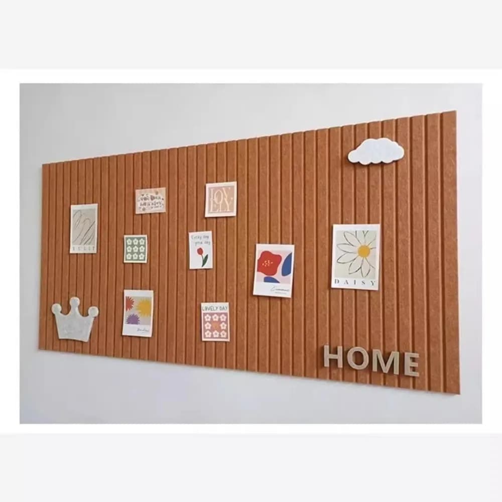 Tablero  fieltro  corcho para pegar en la pared, tablero  exhibición, coración l hogar, jardín  infantes, obras, peg