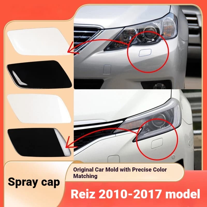 Suitable for Toyota Camry 2010-2017 Front Bumper Headlight Cleaning Cover Headlight Water Spray Cover Headlight Water Spray Nozz