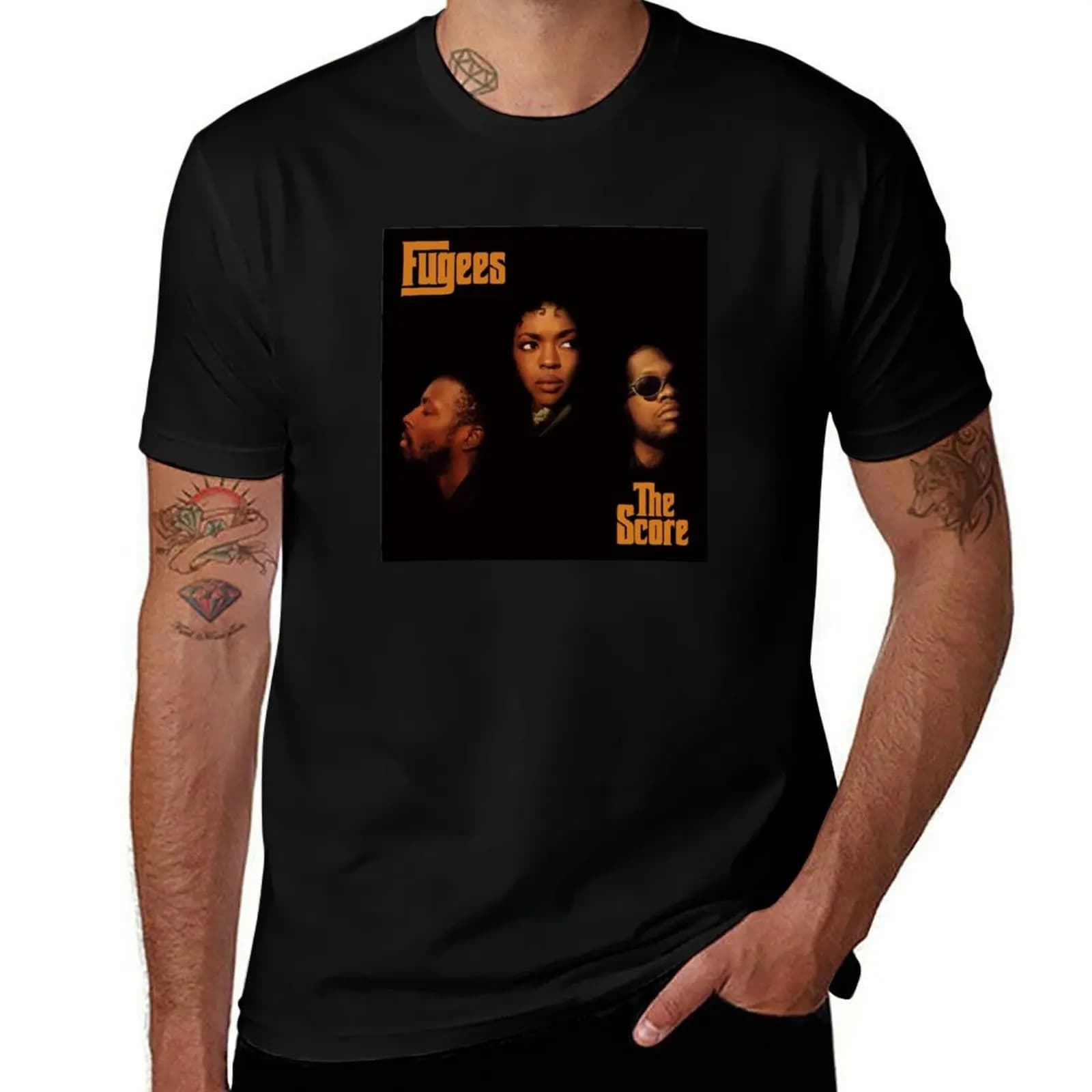 Fugees - The Score T-Shirt graphic t shirts for man T-Shirt
