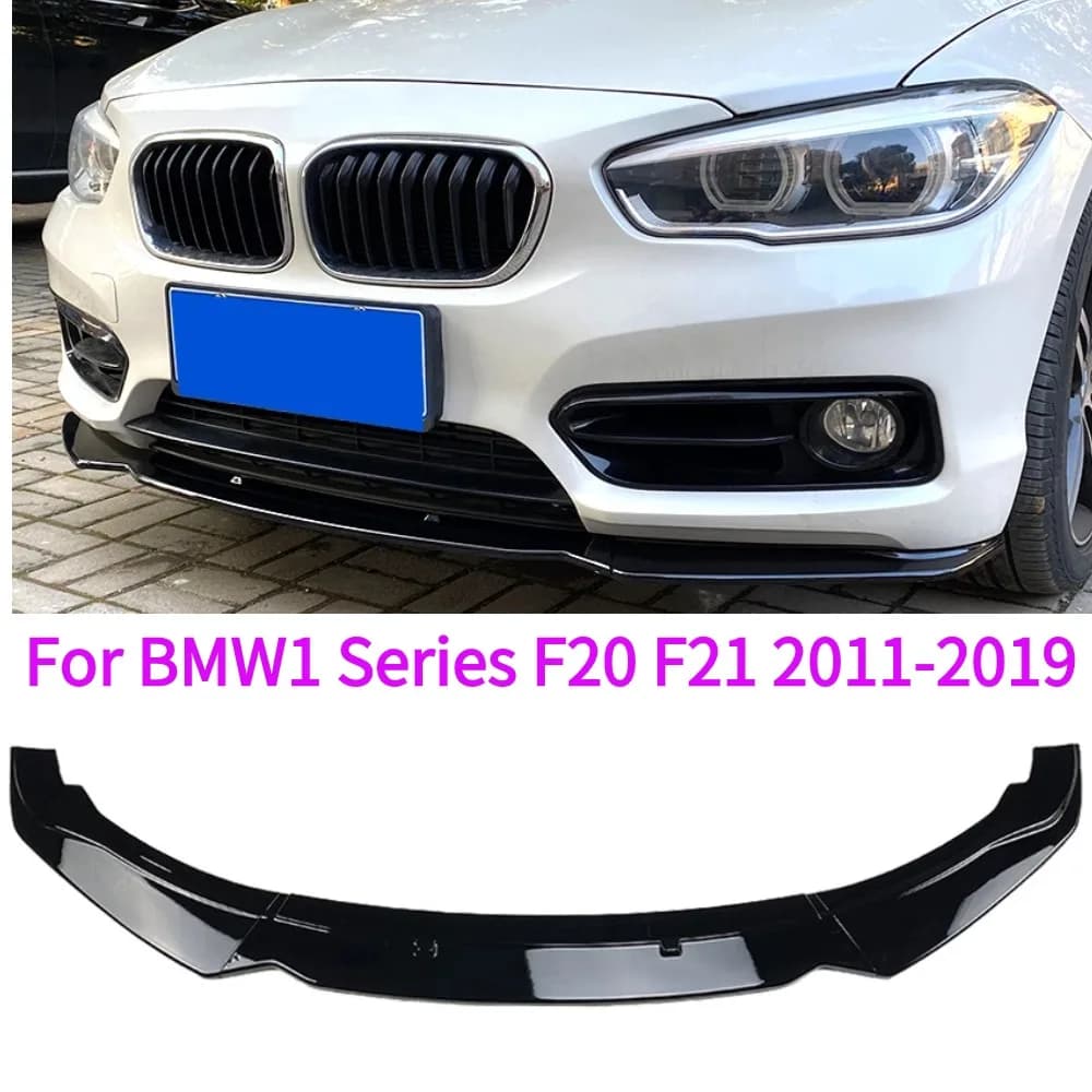 For BMW1 Series F20 F21 116i 118i 120i  Series Air Dam Front Protector Bumper Lip Cover Chin Splitter Tuning 2011-2019