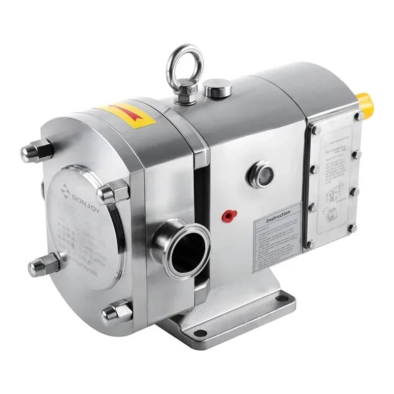 High Viscosity Sanitary Rotary Lobe Pump Honey Lobe Pump Food Grade Rotary Lobe Pump
