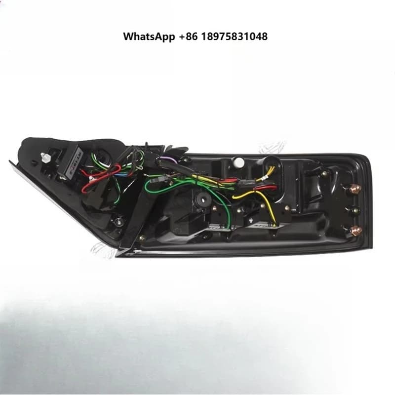 Taillight Assembly Led Taillights Smoked-Black Background for 09-12 A5