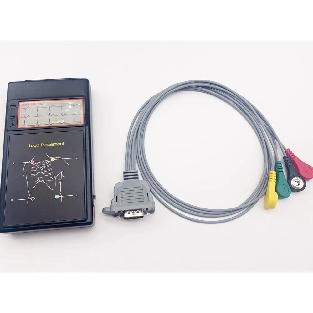 Suitable for DMS Dynamic MonitorS 4-lead Snap-on ECG Lead Cable