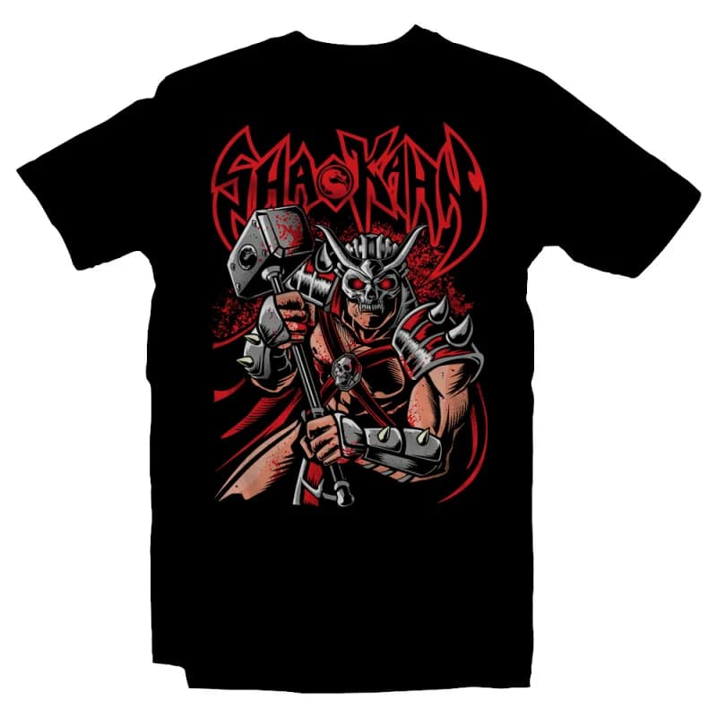 Shao Kahn You Suck 90's Mortal Kombat Gift tee for gamer 100% cotton printed Men's Short Sleeve Graphic T-Shirt All size tops