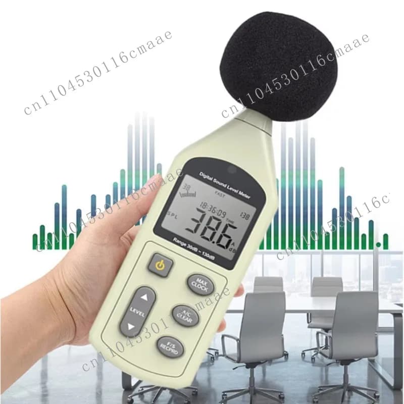 30-130dB digital sound level meter, intelligent digital sound level meter, volume sensor, handheld digital noise tester
