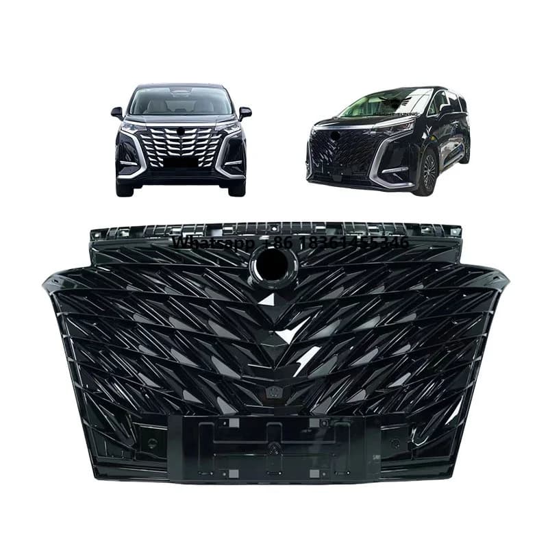 2022+ Car Grille Bumpers DRL Lights Bodykit for DENZA D9 DC TengshiD9 2022-2025 Body Kit