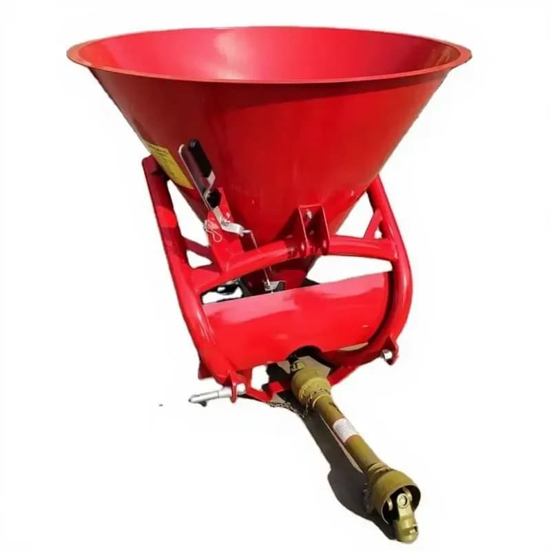 Professional 200 Large Capacity ATV Spreader Machine with Stainless Hopper for Grain Lime Fertilizer Salt Compatible UTV ATV