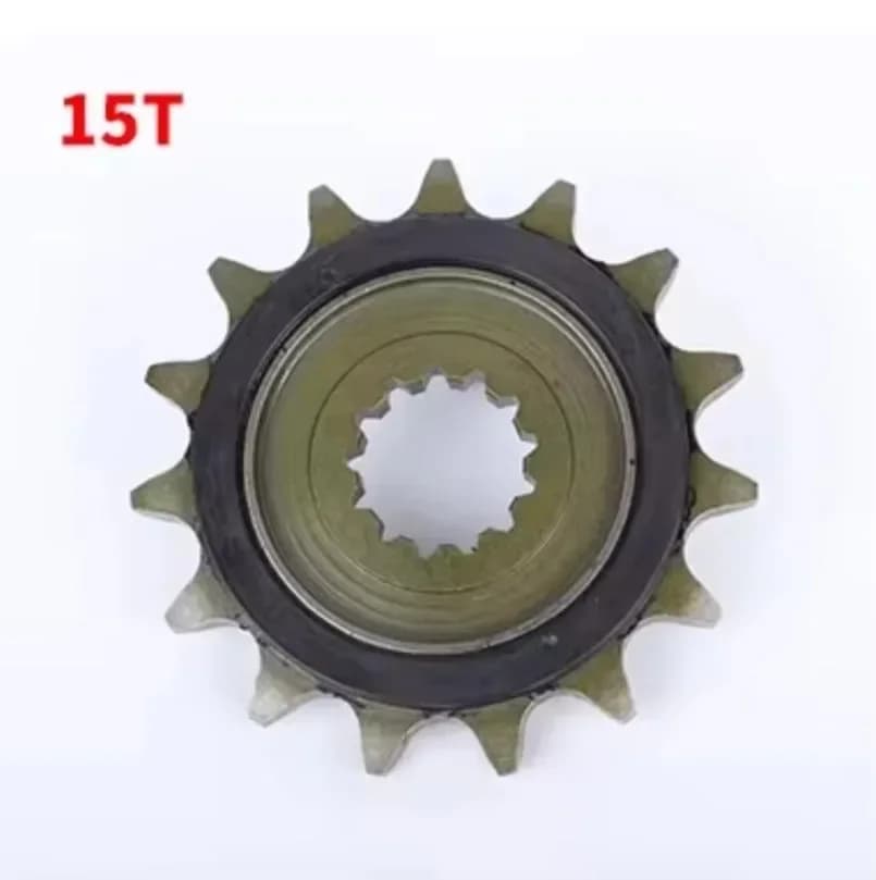 15T For CFMOTO 450MT 450mt 450 MT Small Silent Durable Motorcycle Front Sprocket Chain Wheel Front Fly Wheel Pinion