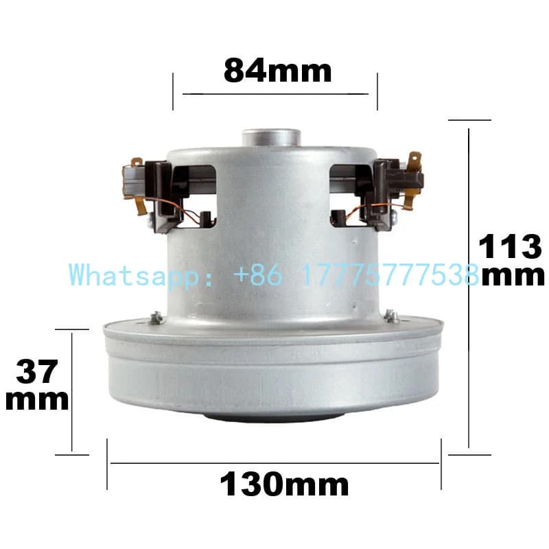 D-928 Vacuum Cleaner Motor D-929 Motor 1800W Large Plate Diameter 130mm Motors Accessories