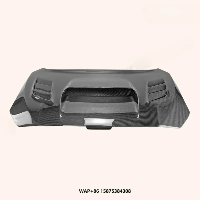 FOR Carbon Fiber 14-18 Onwards WRX STI S4 VAB VAF VRSA1 Style Front Hood