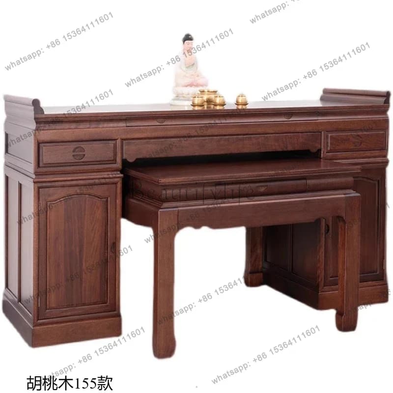 FG  Altar Table Buddha Table Home Incense Case Offering  Buddha Offering Table God of Wealth Buddha Niche Simple Modern