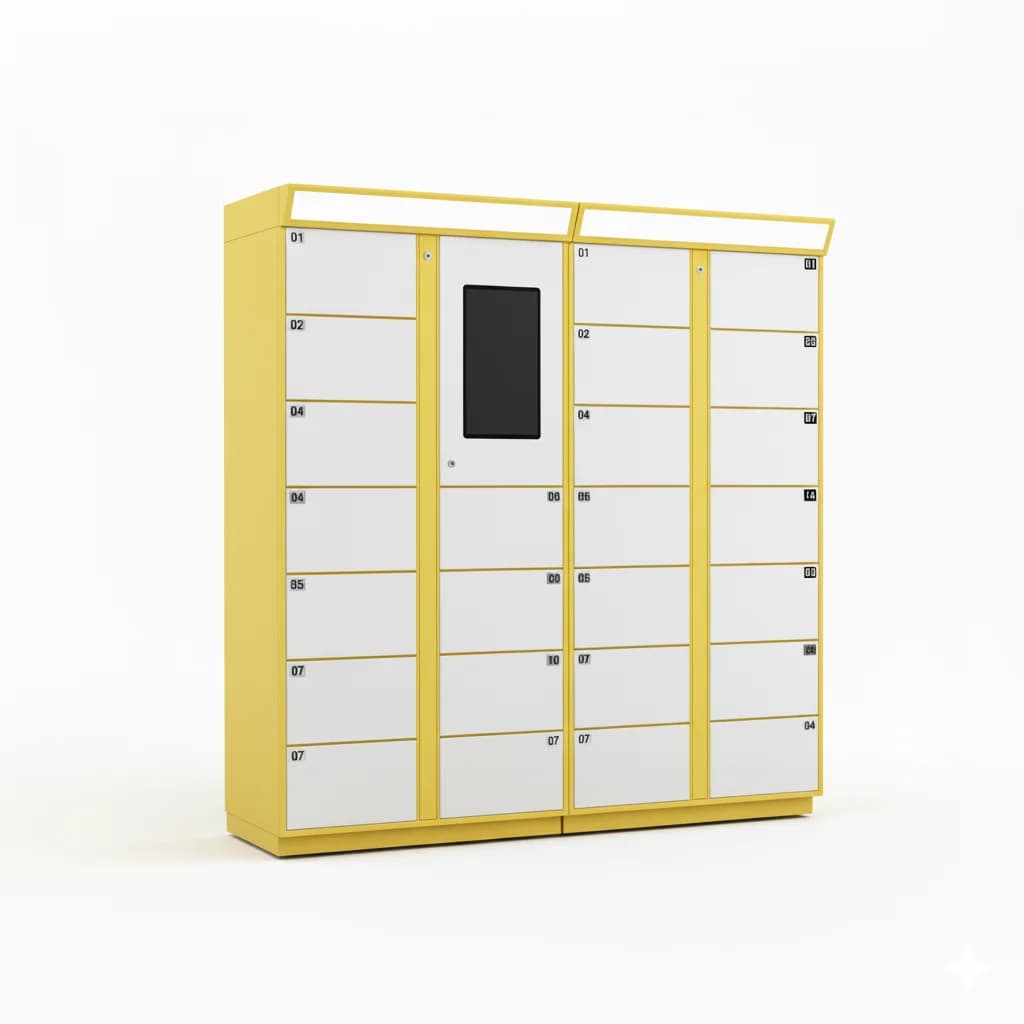 InNetworked Laundry Locker with Secure and Convenient Self-Service System for  Clothing Storage