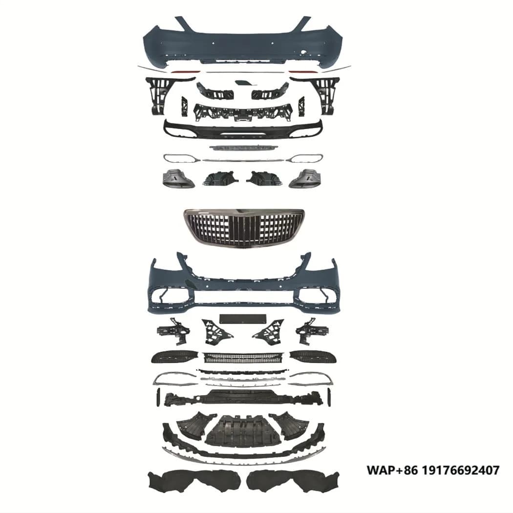 For Mercedesbenz S-class W222 Modified S320 Upgrade New S400 BACH Kit S63 Surrounded S65