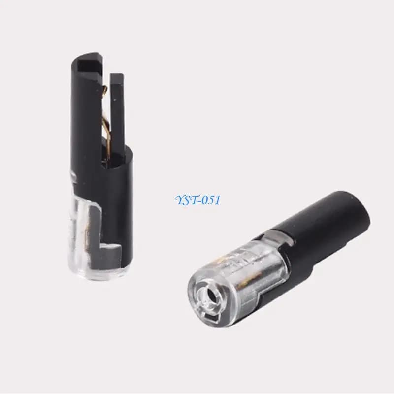 E15A 10Pcs Universal Quick Terminals Single Wire Plug-in Connector with Locking Buckle