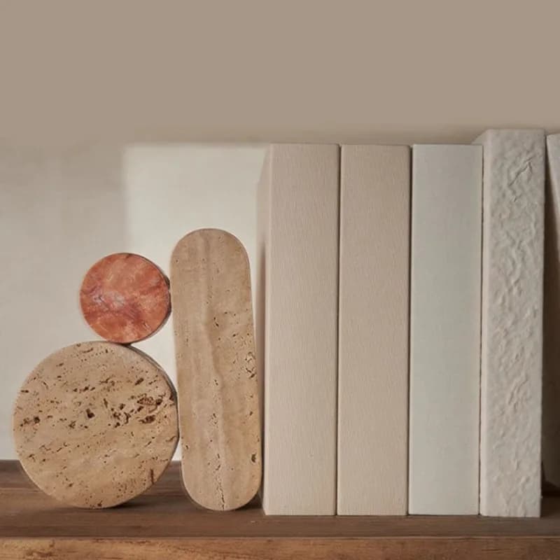 Home furnishing homestay decoration book file ornament, arrangement soft decoration with design wabi sandy wind