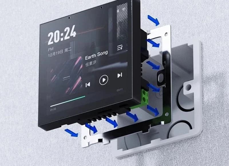 Bluetooth background music wireless host ceiling audio ceiling embedded speaker