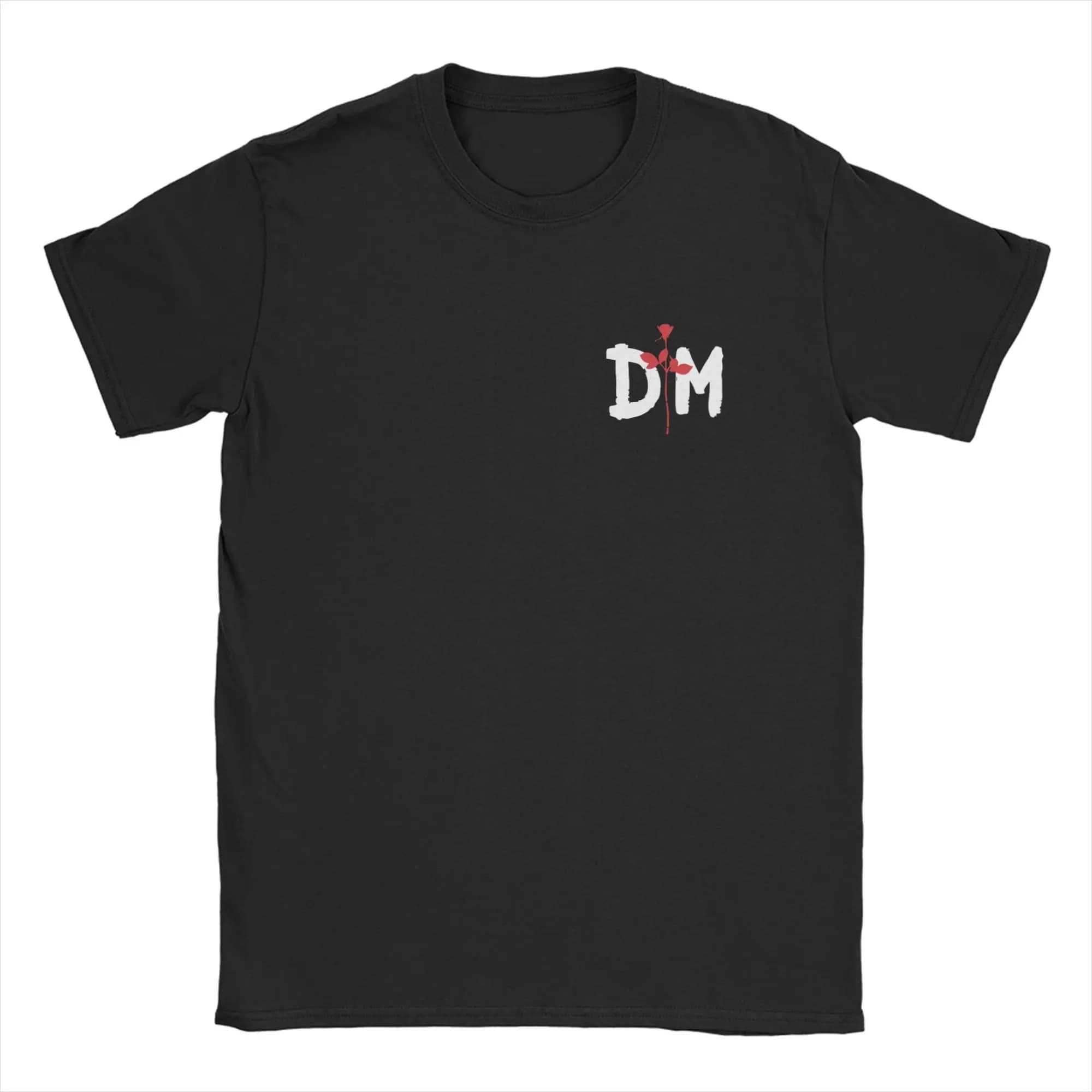 Oversized T Shirt Summer Electronic Rock Depeche Cool Mode Hipster T Shirts Pure Cotton Tshirt Couple Basic Cheap Short Sleeve