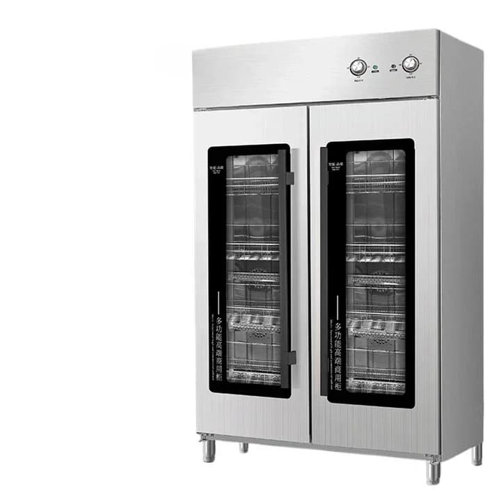 High temperature disinfection cabinet Commercial double door vertical large capacity hotel kitchen catering restaurant