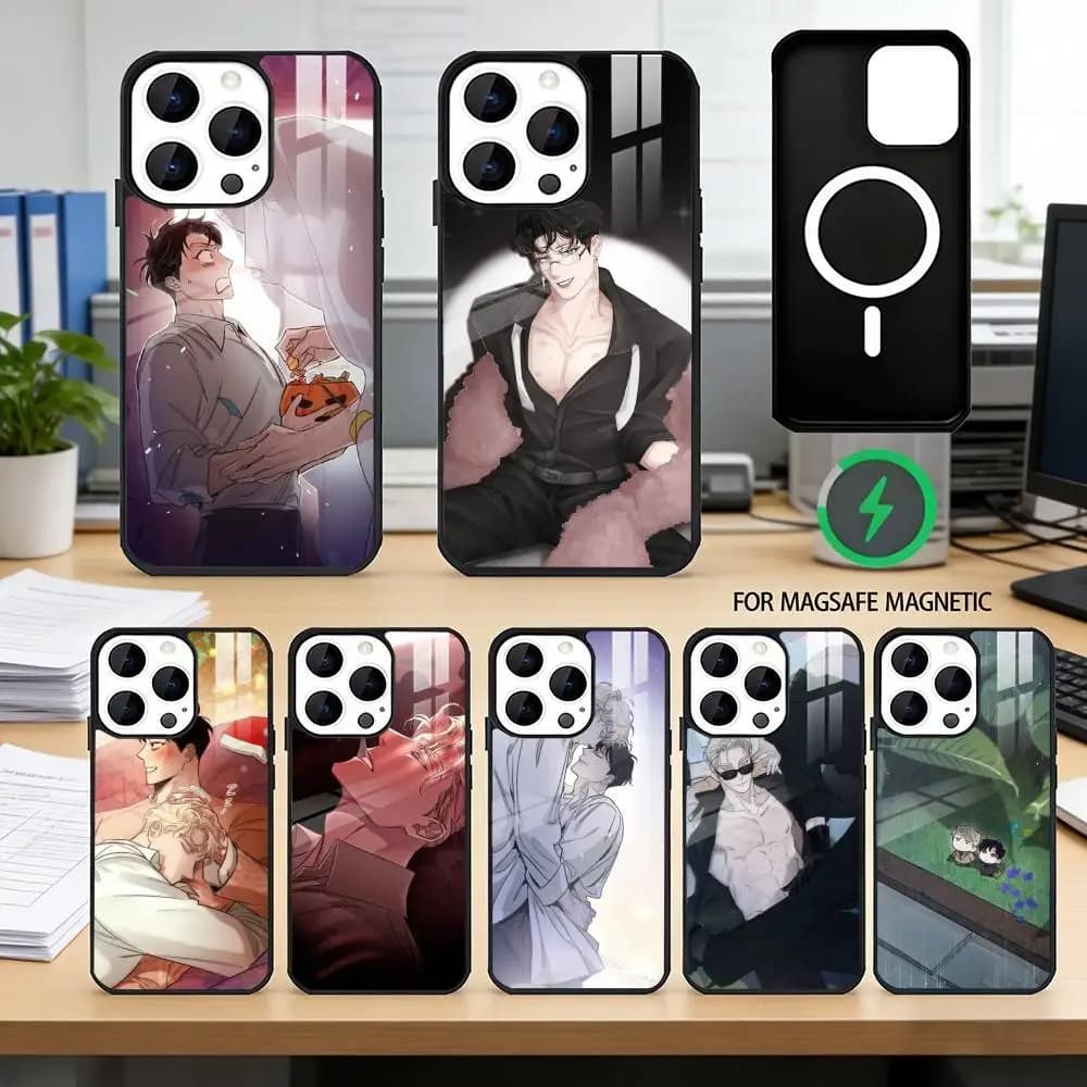 R-roses and C-champagne  Phone Case For iPhone17,16,15,14,13,12,11 Plus,Pro Magnetic with Magsafe Wireless Charging
