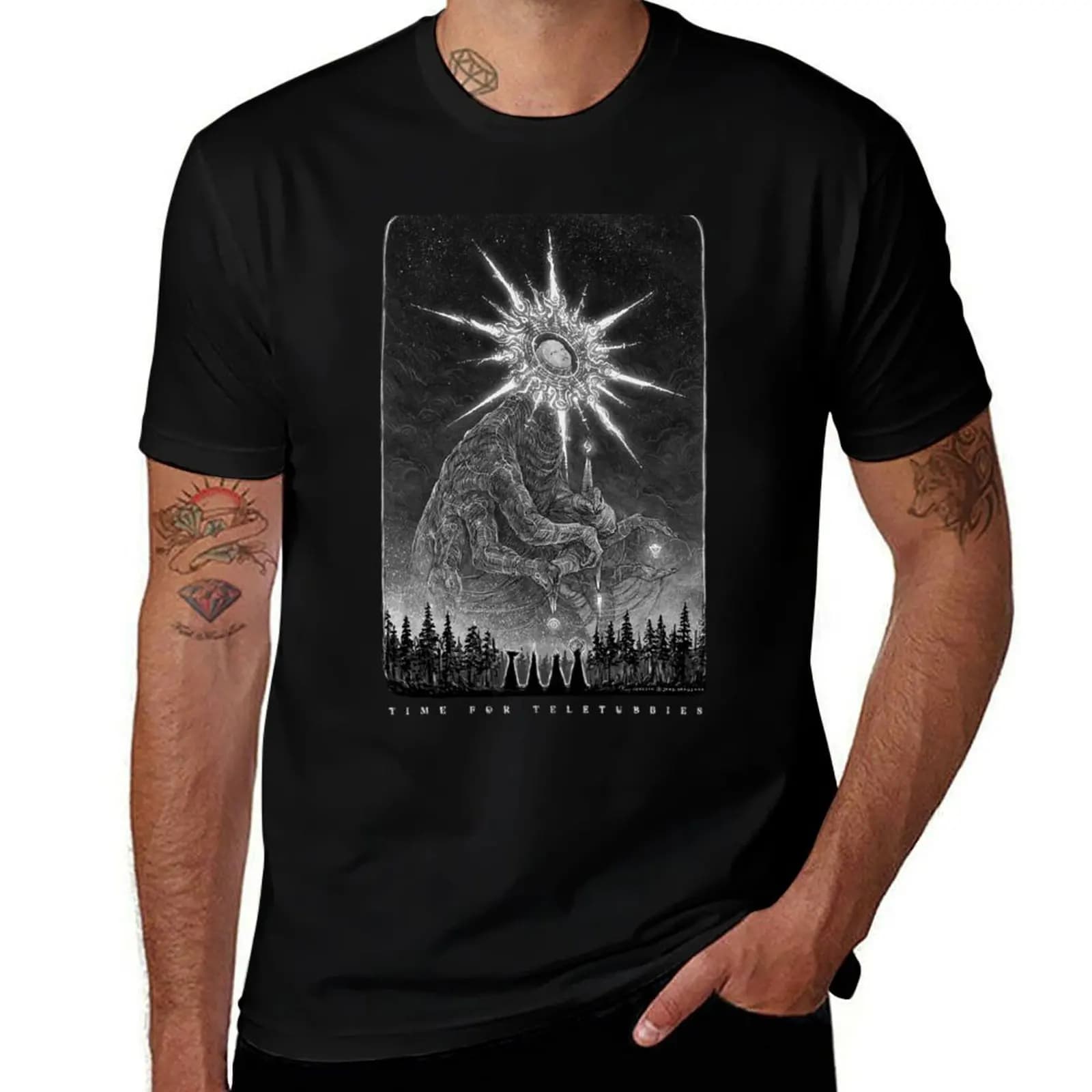 Elder Sunbaby, The Daymaker T-Shirt Breathable Gym Short Sleeve T-Shirt