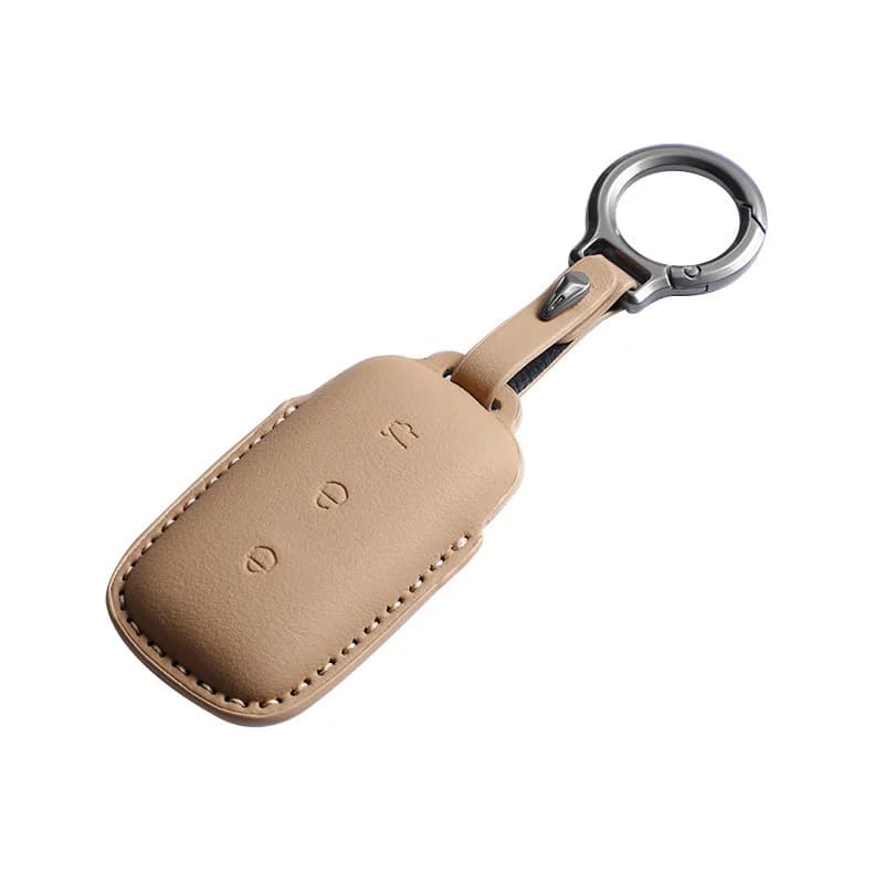 PVC Key Fob Cover for Geely Galaxy E5/L7, Durable Protective KeyCase Shell with Keychain, Anti-Scratch & Lightweight