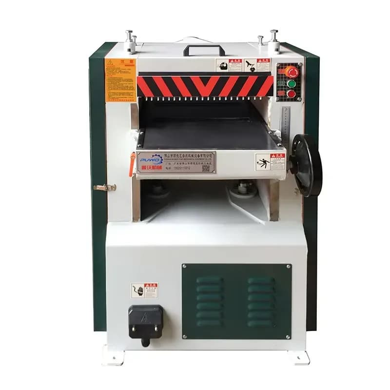 Wood Planer 3kW 380V Woodworking Single-sided Heavy-duty Thickness Planer with Sliding Table Premium Woodworking Tool