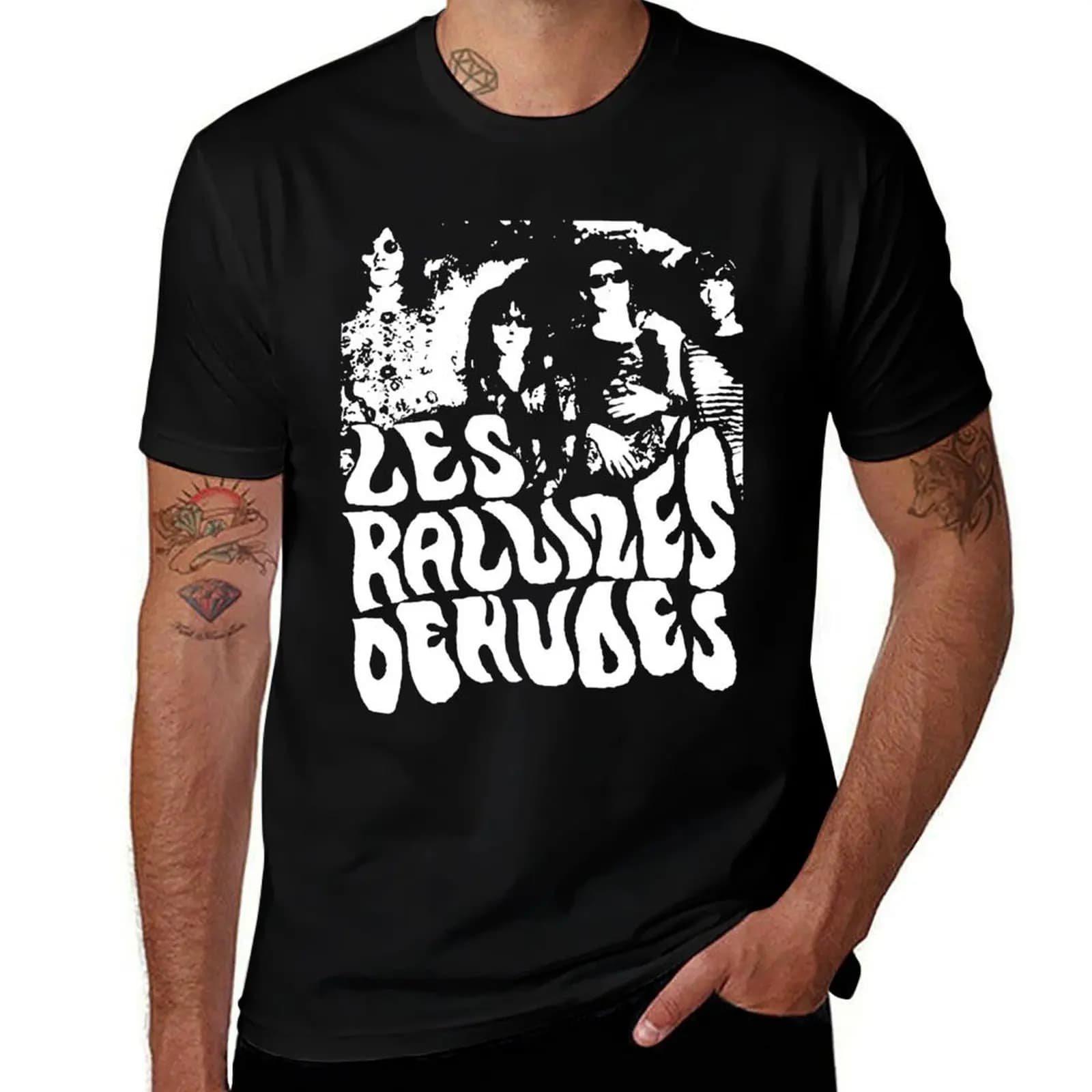 LES RALLIZES DENUDES BAND Essential T-Shirt Large Size Breathable Tee T-Shirt