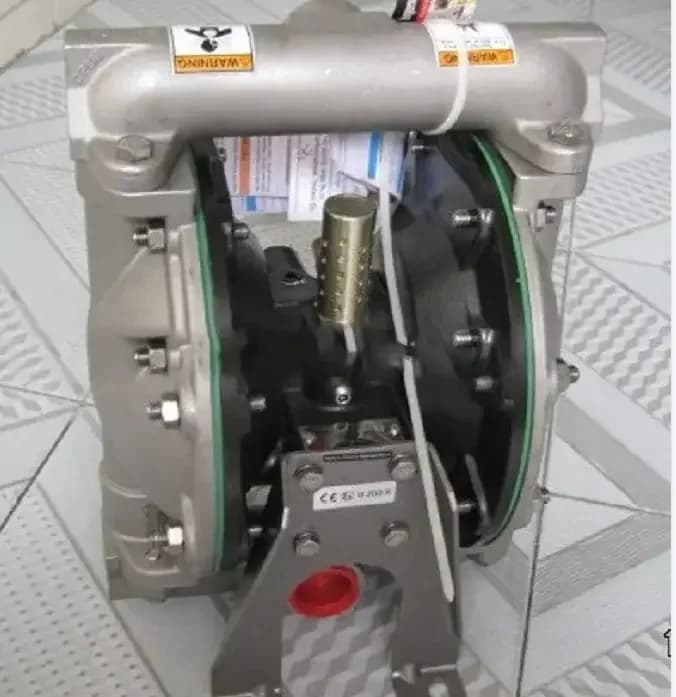 Manufacture Y 66612B-244-C 1Inch Pneumatic Double Diaphragm Pump Automotive Industry Transfer Pump Body Stainless Steel Low