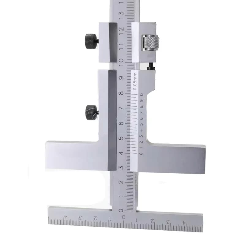 T-shaped Vernier Caliper Range 0-160mm 0-250mm with Fine-adjustment Vernier Calipers Measuring Tool Accuracy 0.05mm
