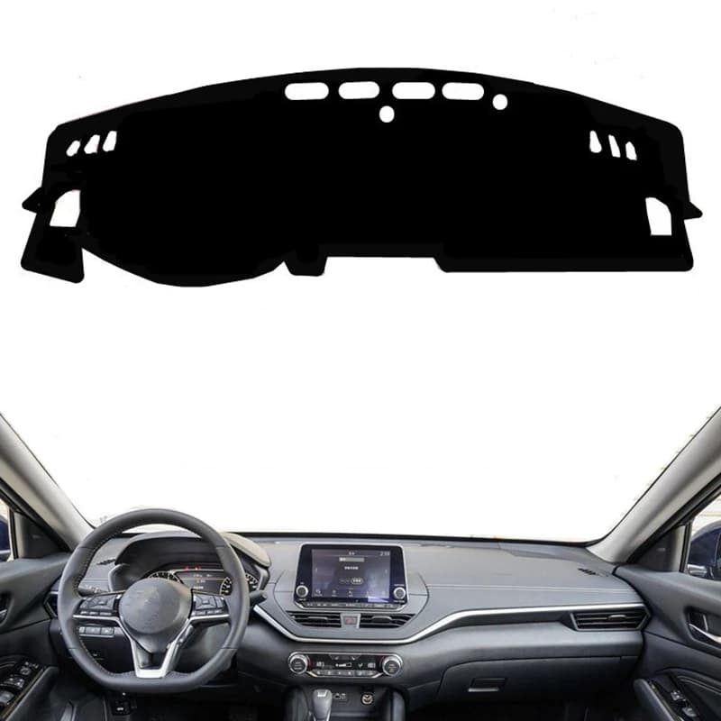 Car Dashmat For Nissan Altima L34 2019 2020 2021 2022 2023 Anti-UV Dashboard Cover Mat Dash Sunshield Protect Carpet Accessories