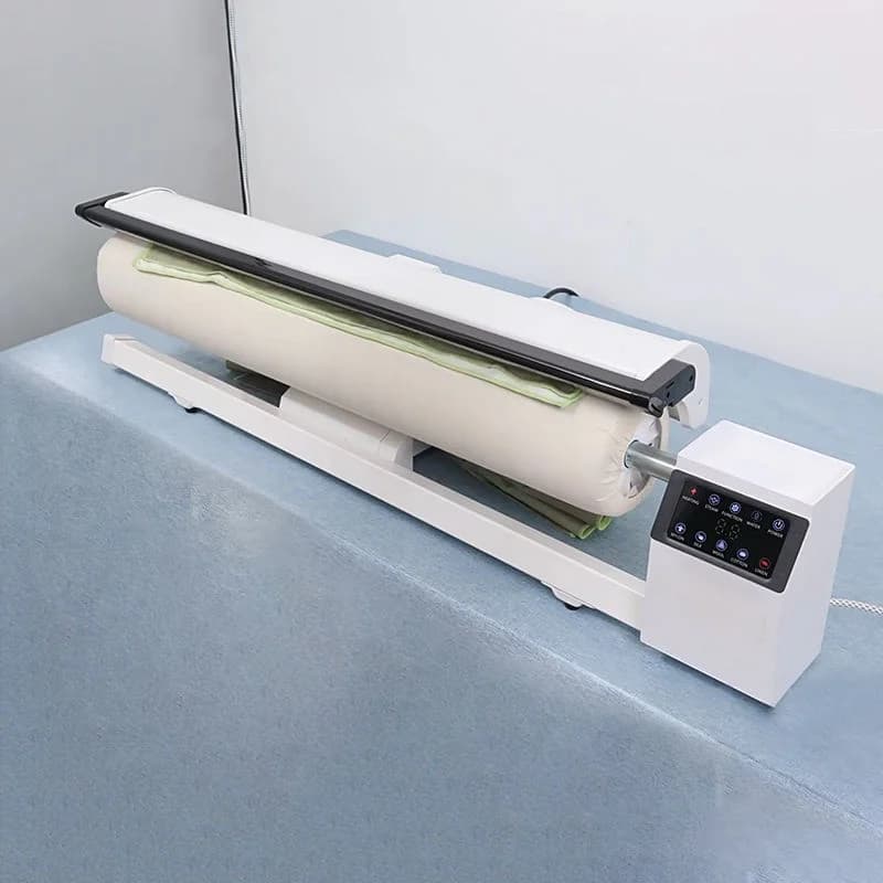 Budget-friendly | Portable | Desktop | Mini Roller Ironing Machine for Laundry Shop /Home Use