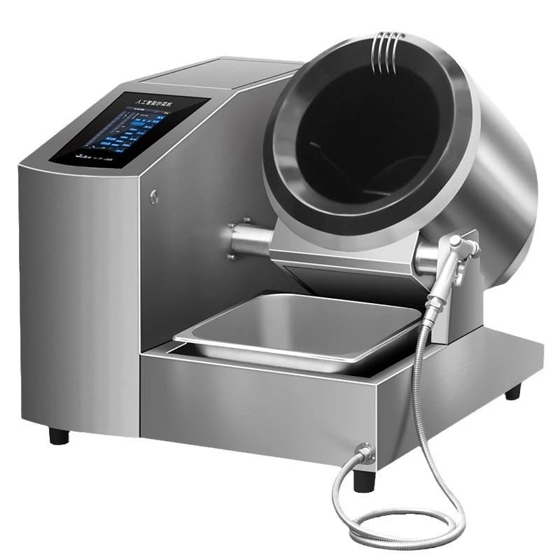 Automatic Cooking Machine Commercial Smart Large-Scale Fully Automatic Cooking Robot for Canteen Fried Rice Drum